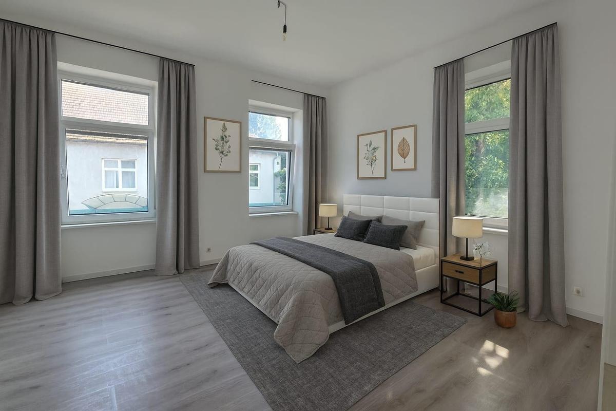 KI-generiert Schlafzimmer