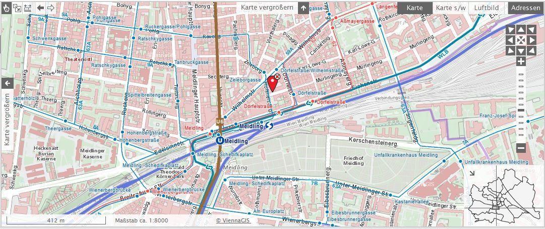 Lageplan mit O?ffis