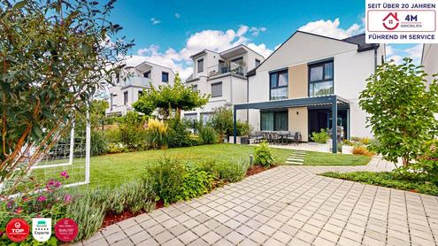 Privilegiertes Wohnen: Luxushaus mit Designermöbeln, Saunabereich & exklusivem Donauzugang?