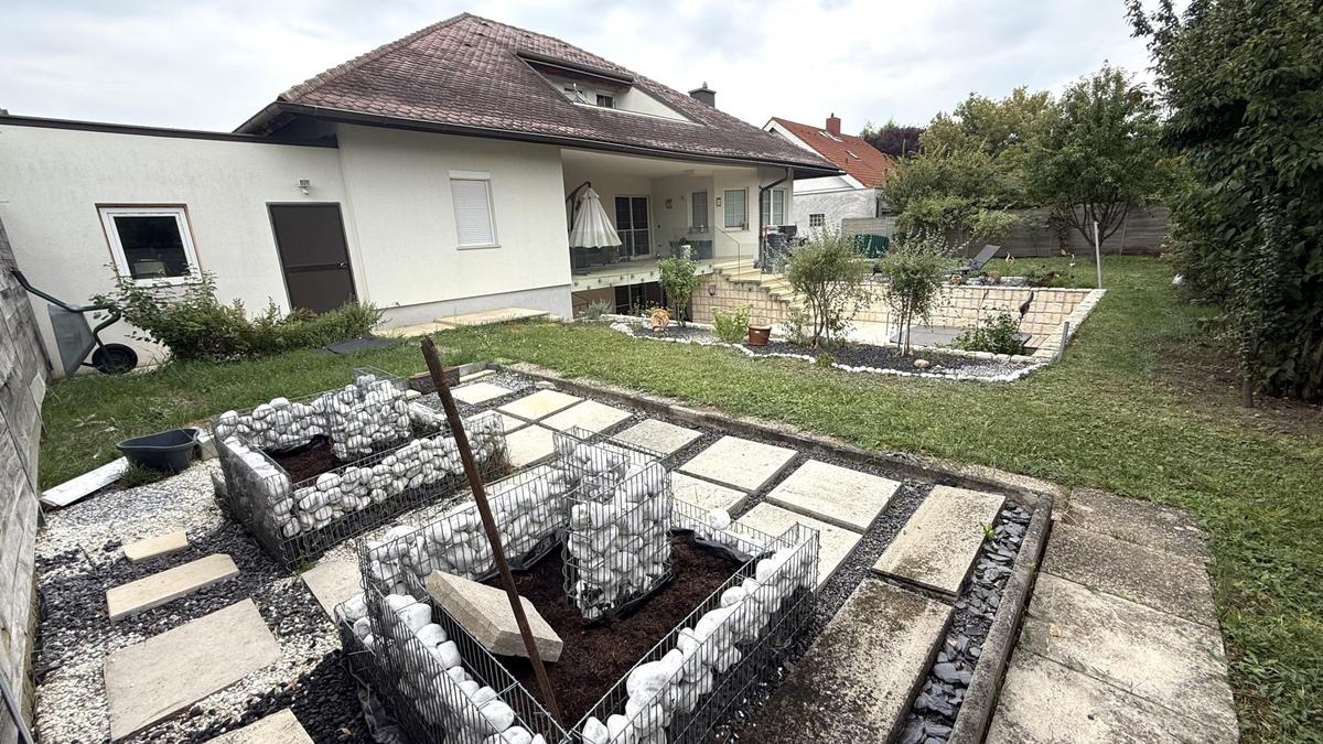Auenansicht Gartenseite