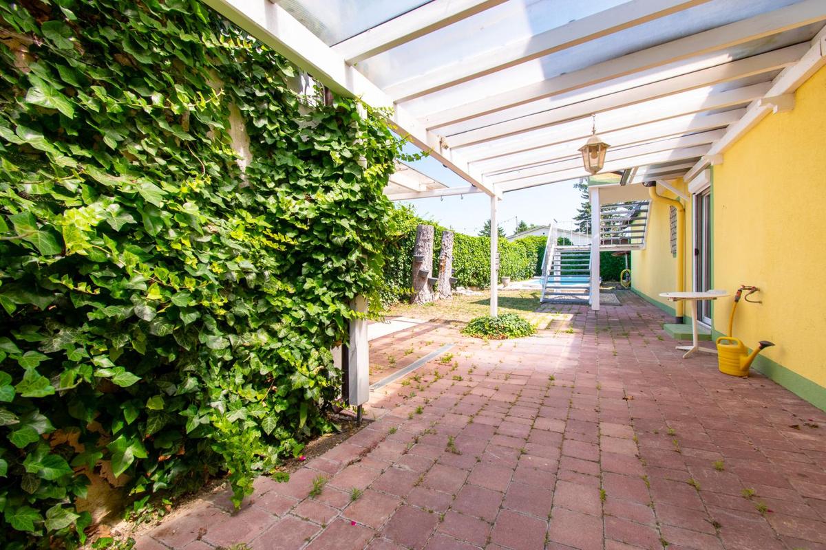 berdachte Terrasse, Ist Stand