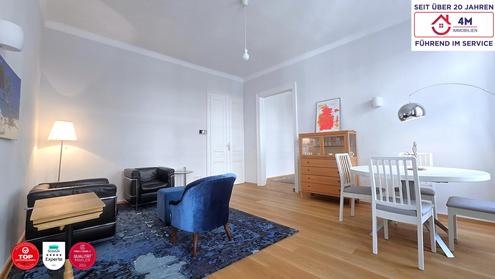 Top-sanierte, helle 2-Zimmer-Altbauwohnung im Herzen des 8. Bezirks