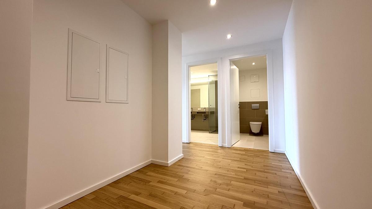 Vorraum mit viel Platz fr Garderobe