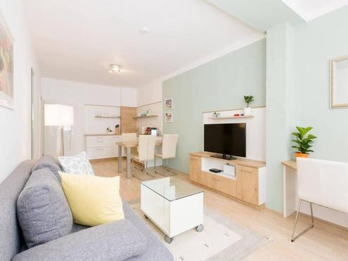 &quot;Charming Furnished 2-Room Apartment in a Central Location&quot;