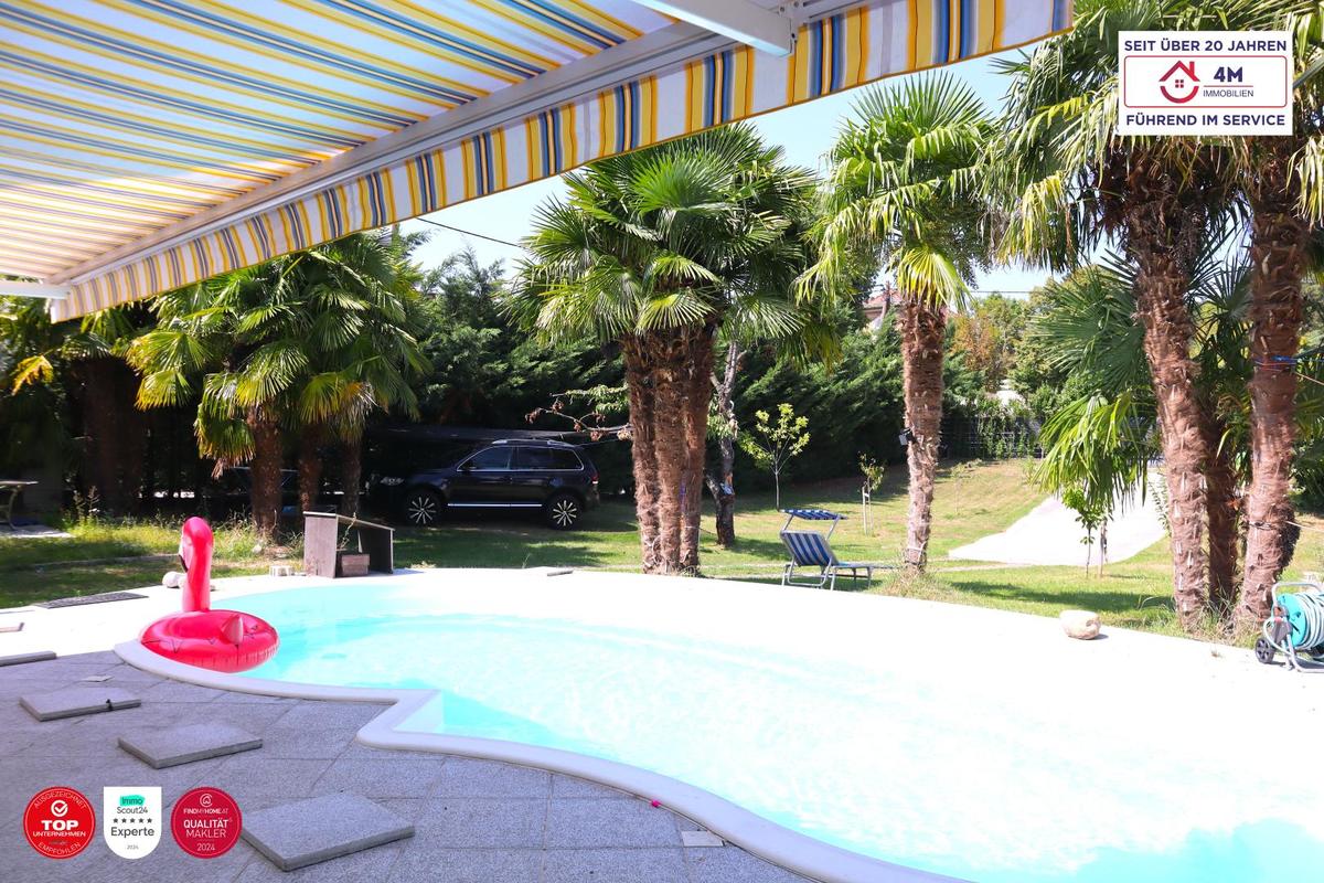 Pool und Garten