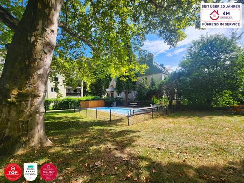 ?GRÜN-RUHELAGE 2-Zimmer-Wohnung mit Loggia & Poolbenützung in Neuwaldegg?
