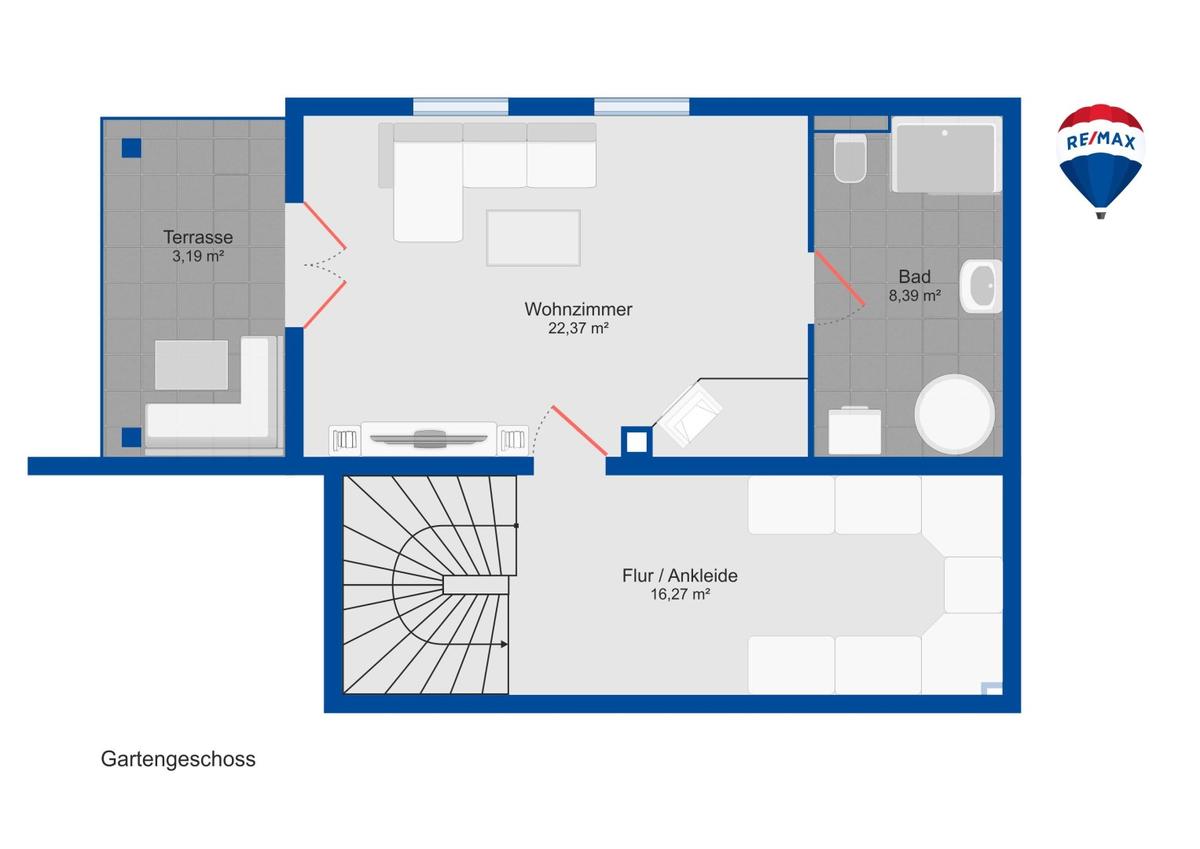 Grundrissplan GG
