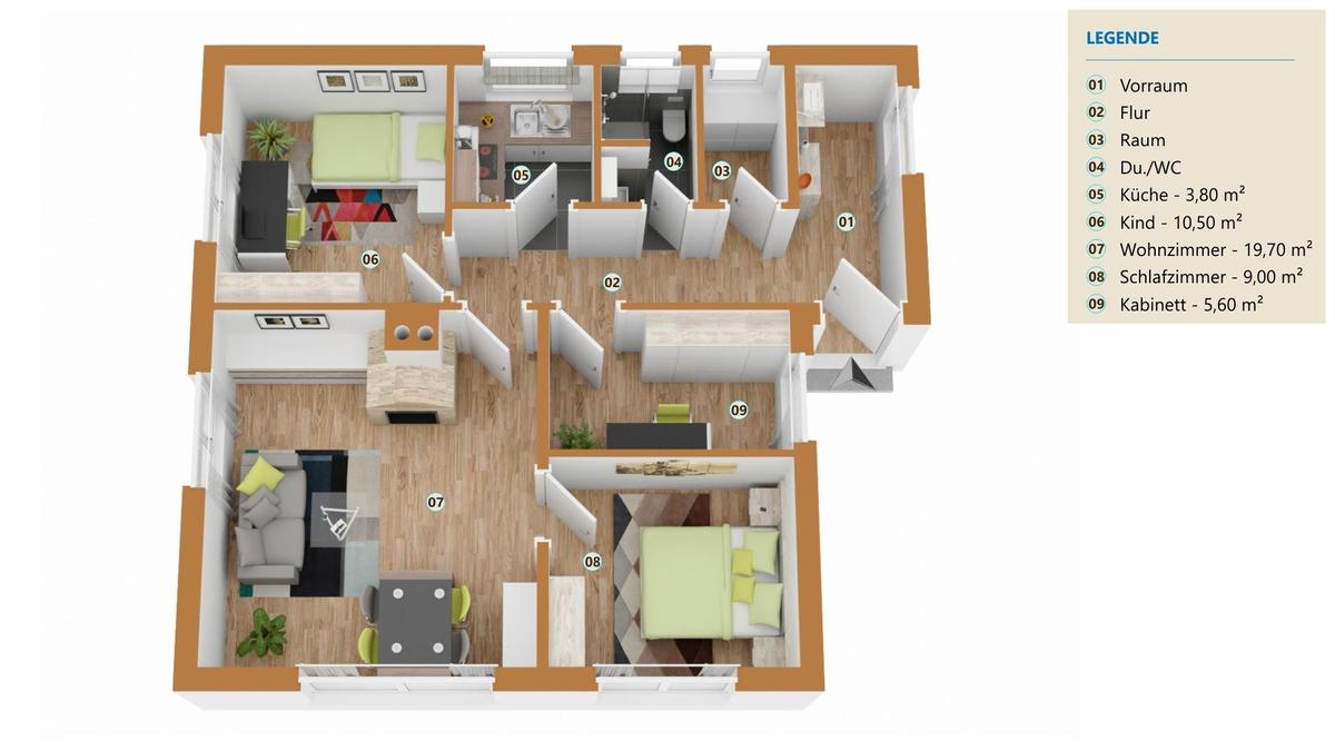 3D Grundriss