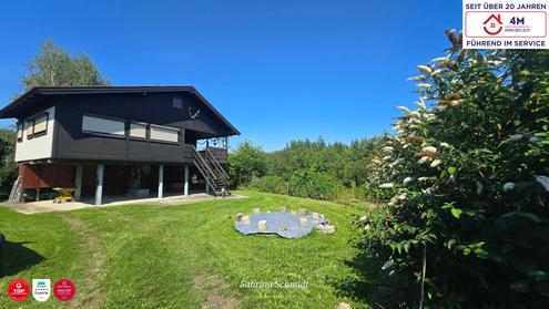 *Ferienhaus* Autark leben am linken Donauufer mit Badesee in 3425 Langenlebarn (Pachtgrundstck mit gnstiger Jahrespacht)
