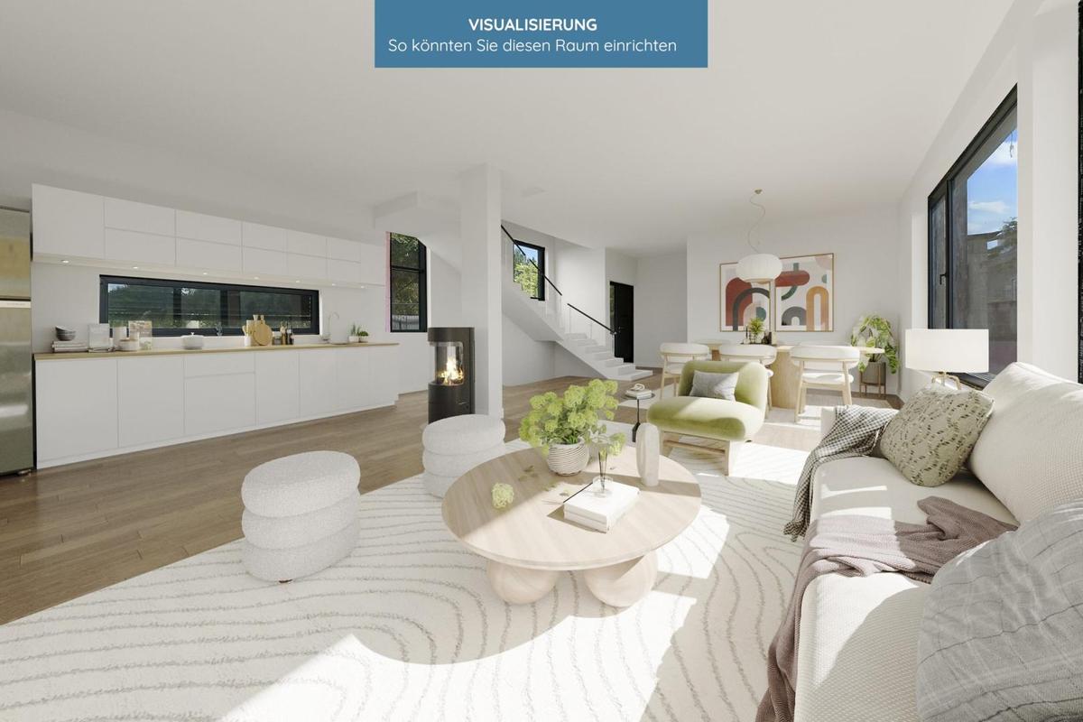 10-EG Wohnkche Visualisierung
