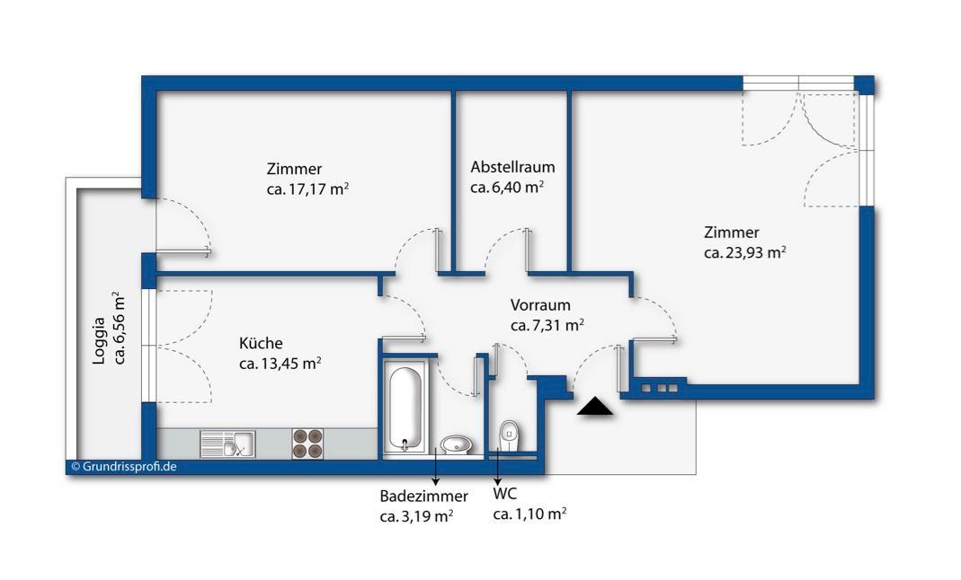 14. Grundriss