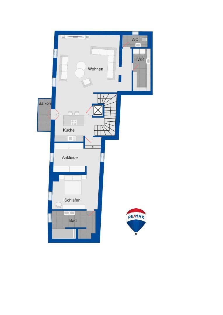 21. Haus zur Magnolie - Grundriss
