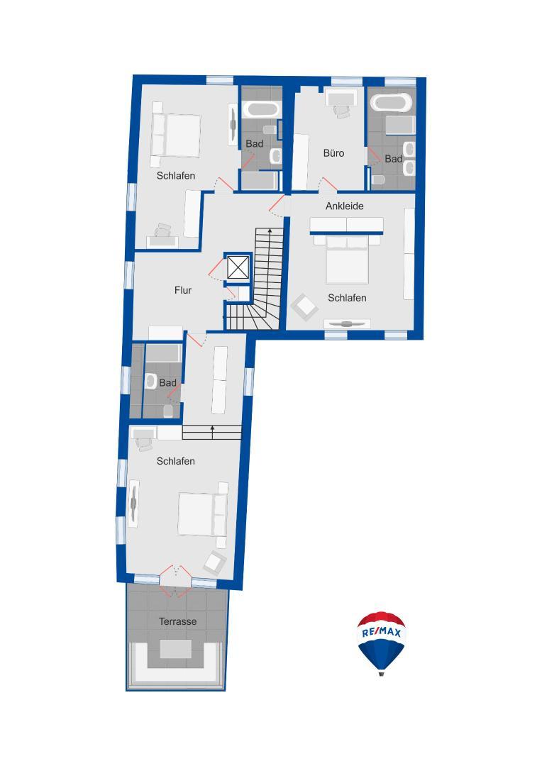 18. Haus zur Magnolie - Grundriss