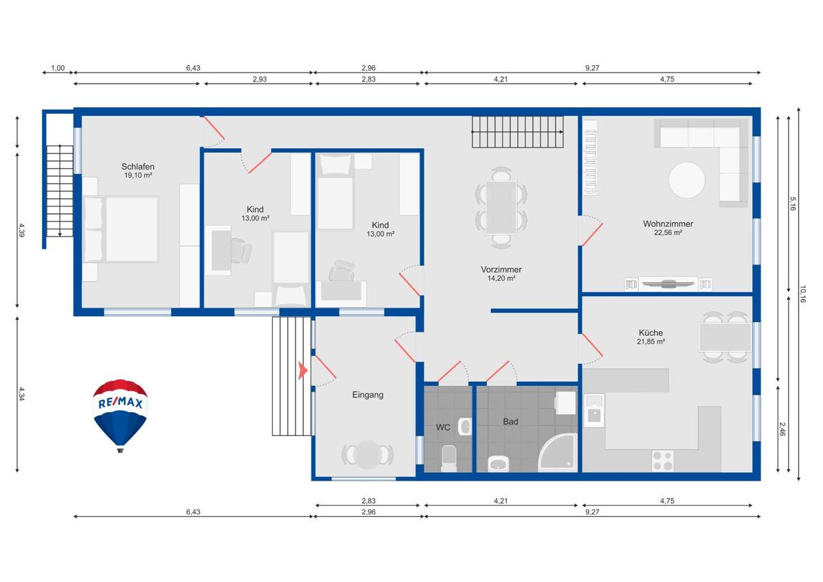 25. Einfamilienhaus 2700 - Grundriss Erdgeschoss
