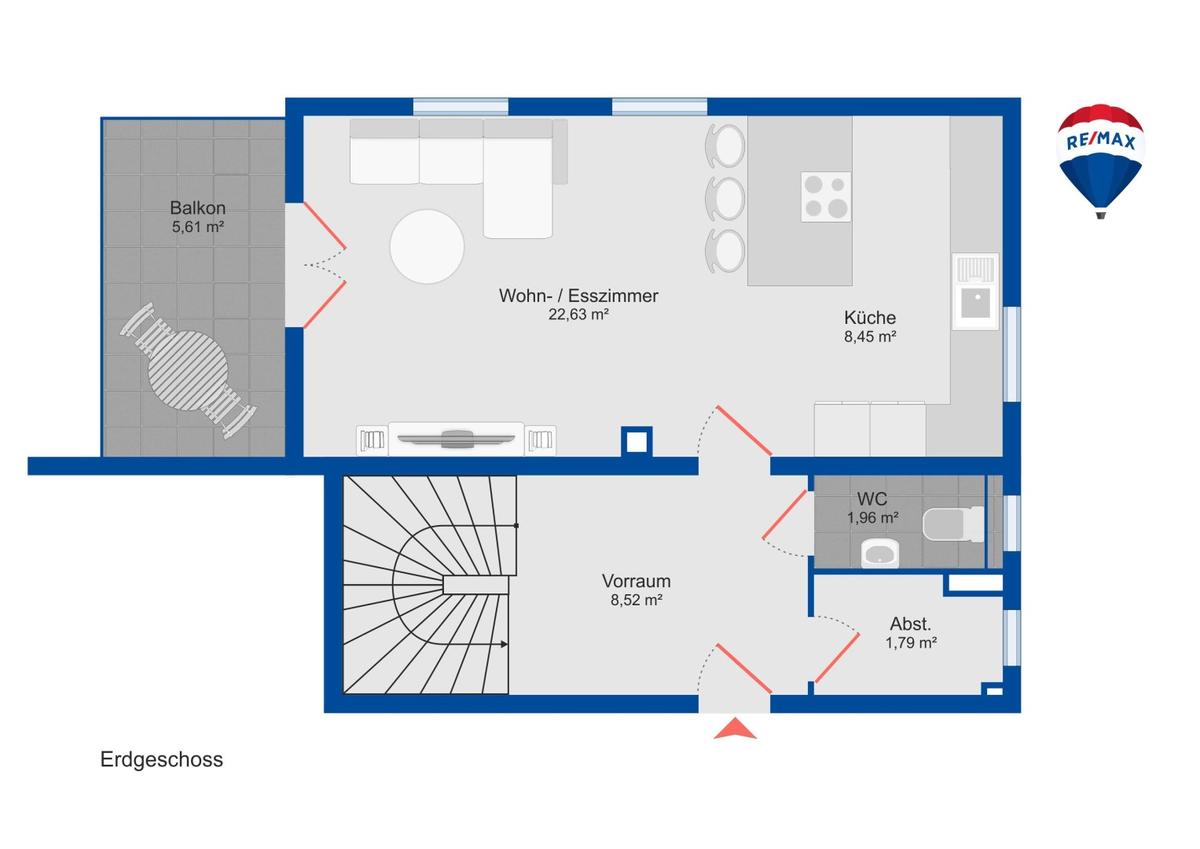 Grundrissplan  EG