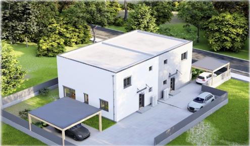 Neubau-Doppelhaus-Hlfte mit 4 Schlafzimmern!