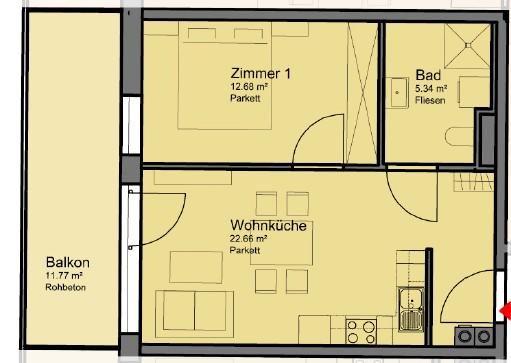Grundriss Top 2-15