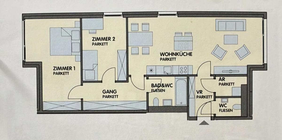 Grundrissplan