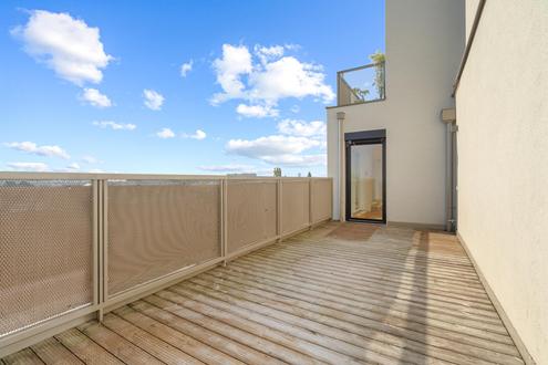 "Mietwohnung mit Urlaubsfeeling: 2 Terrassen beim Donauzentrum"