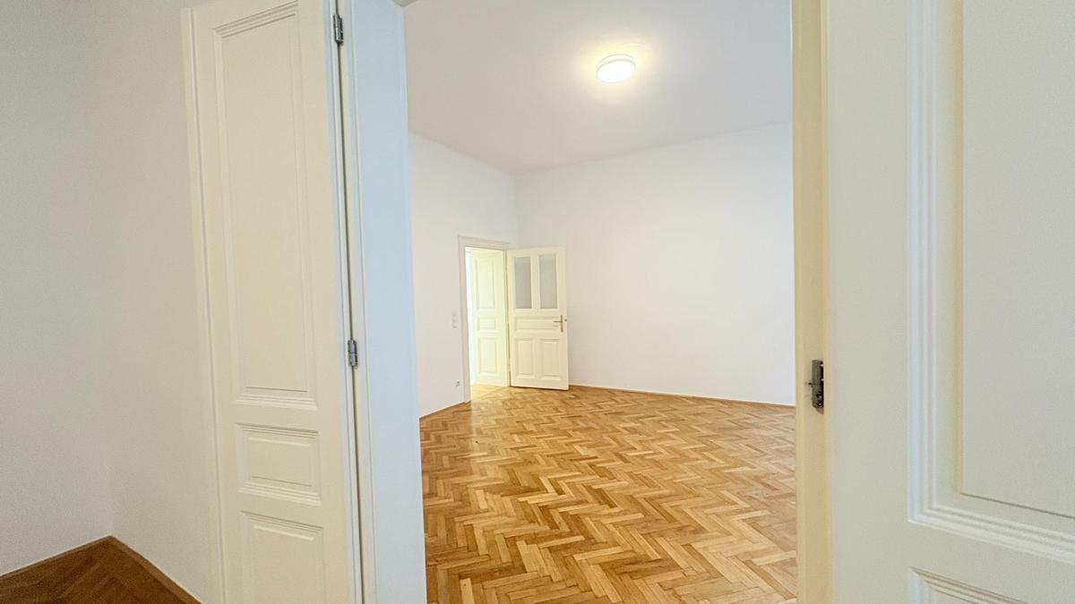 Einblick in das Wohnzimmer
