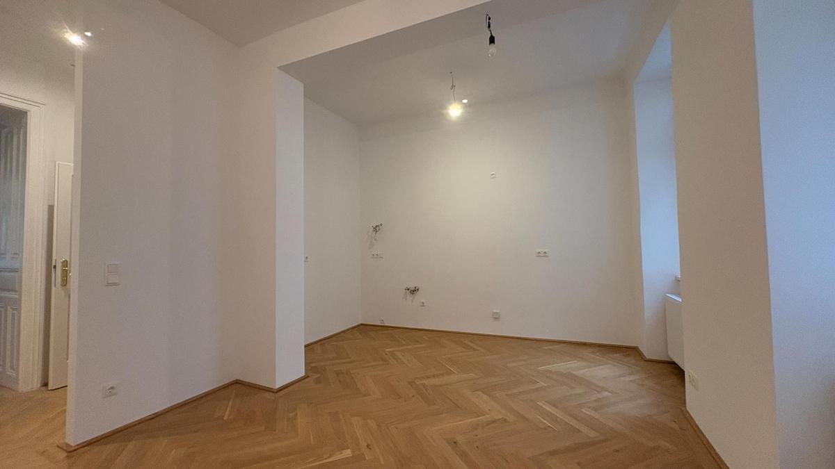 Blick in den Kchenraum
