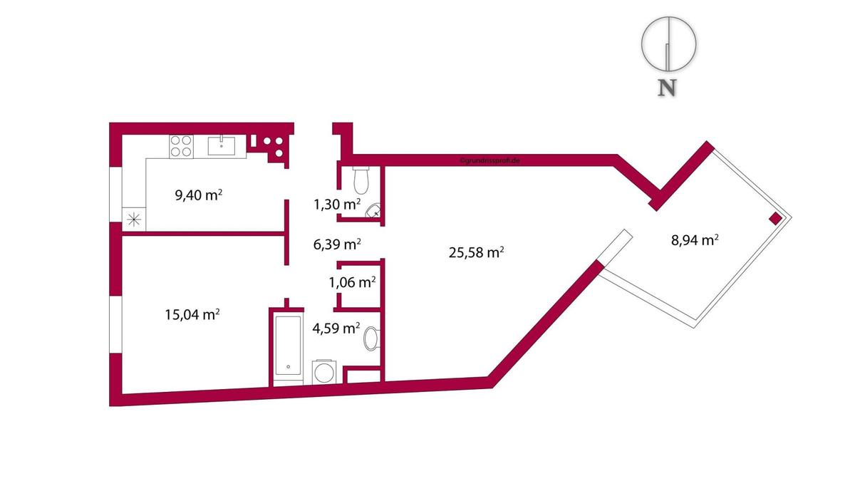 Plan Mietwohnung Stockerau