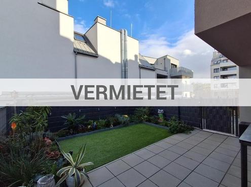 &quot;VERMIETET - Moderne Garten-Mietwohnung mit Parkplatz nahe Donauzentrum Garten: ca. 20 m&quot;
