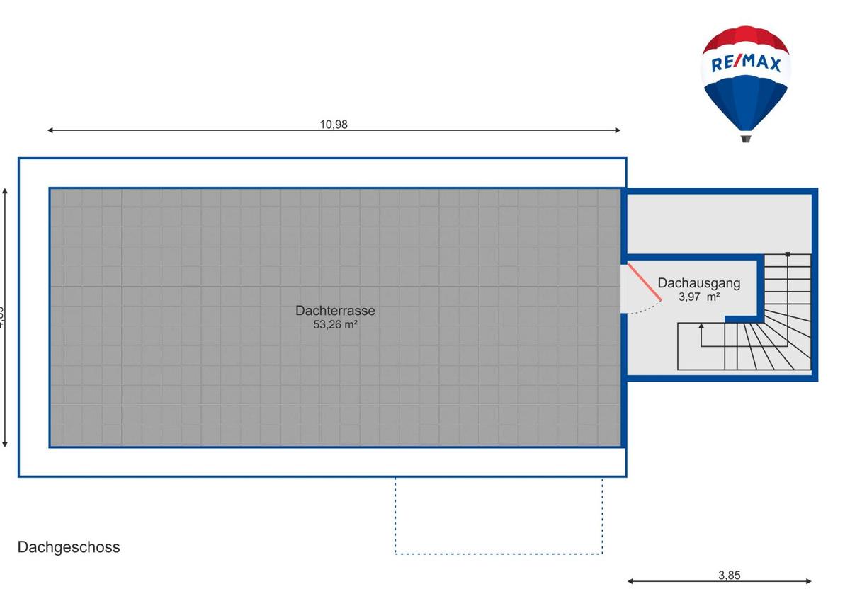Grundriss Dachgeschoss