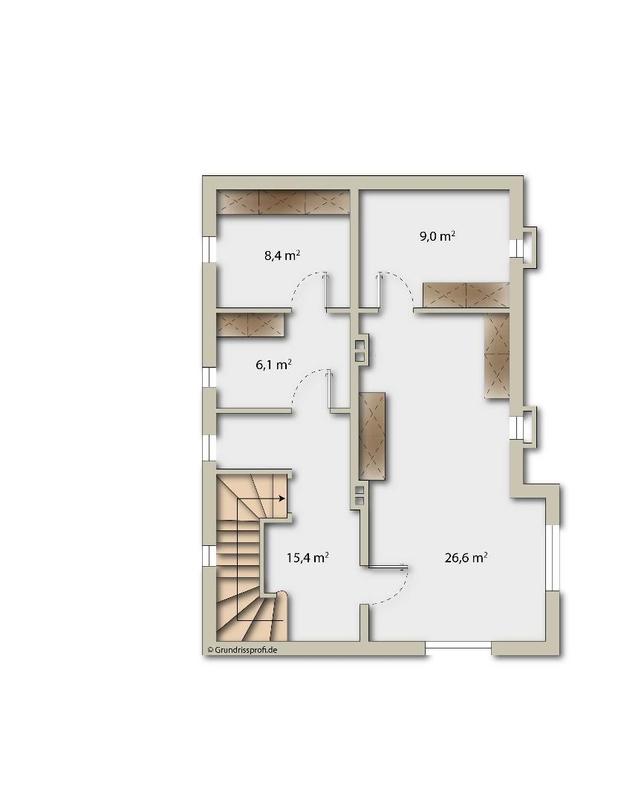 EFH 1220 Wien Grundriss mbliert  KG