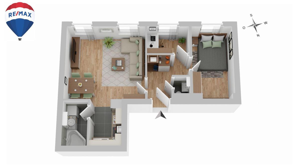 16. Eigentumswohnung 1160 Wien - Grundriss