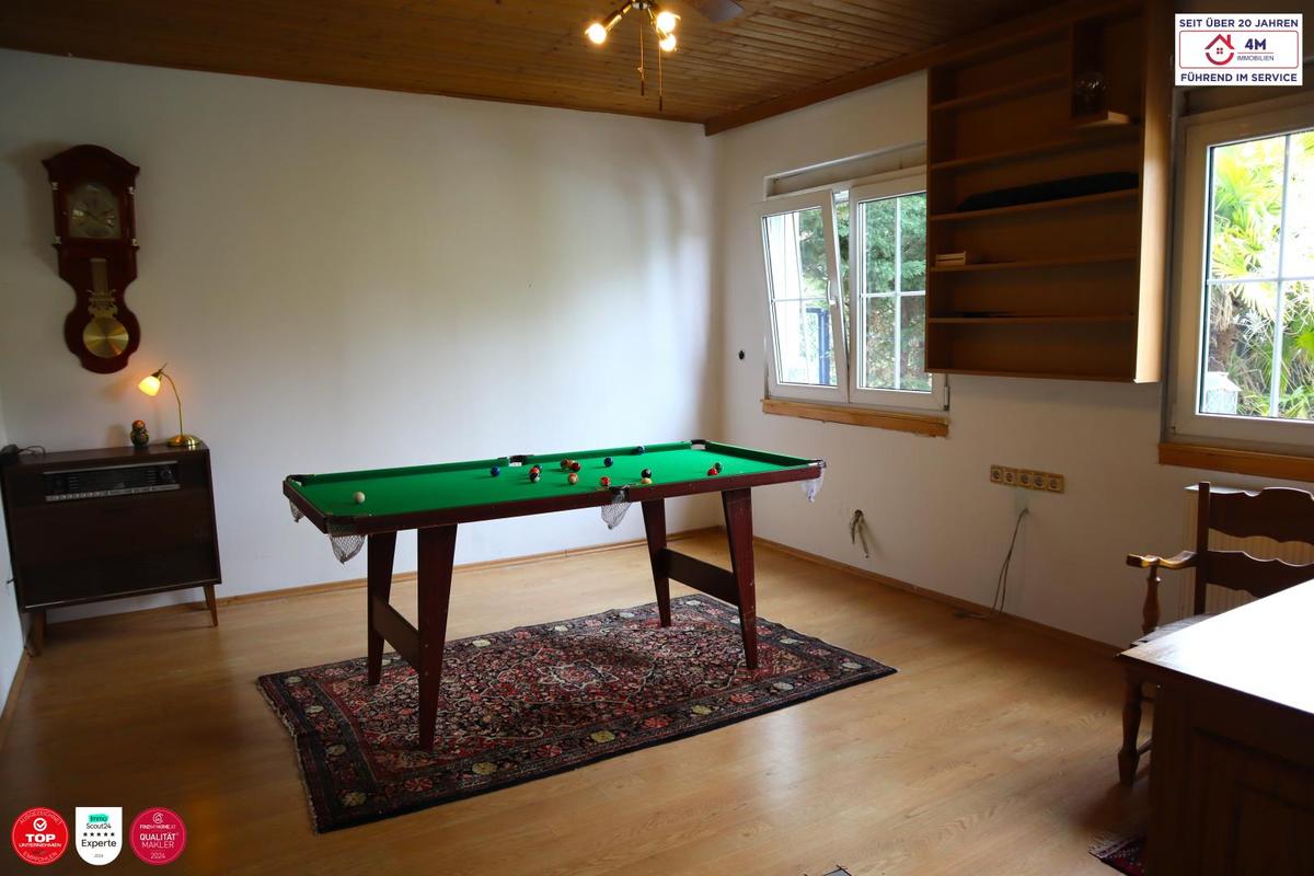 Wohnzimmer im Gartenhaus