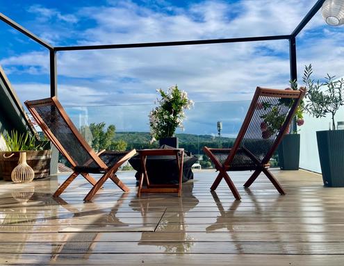 Time out am Wasser: Schwimmen. Radfahren. Laufen,.. ca.107 m2 mit Rooftop 31 m2 und Terrasse ca. 10m2