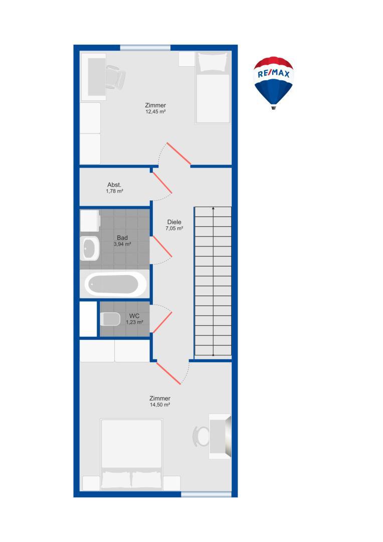 14. Eigentumswohnung 1210 Wien - Grundriss