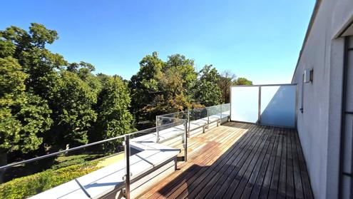 Maria Enzersdorf - Schlosspark!!! Stylische Neubauwohnung + MEGA Dachterrasse + Grn- und Weitblick!