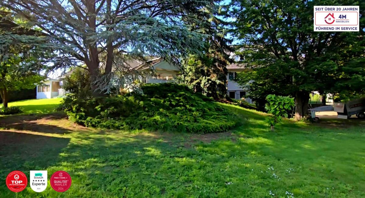 Auenansicht Haus Garten