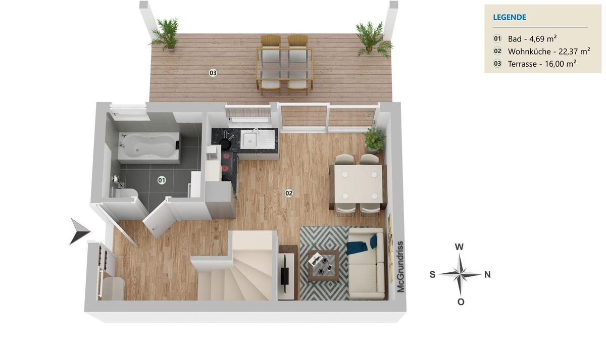 14 Grundriss EG KLGH 2000