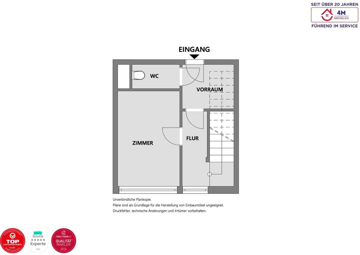 Grundriss Eingangsbereich