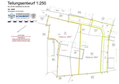 "Wundersch�nes Grundst�ck in Katzelsdorf"�