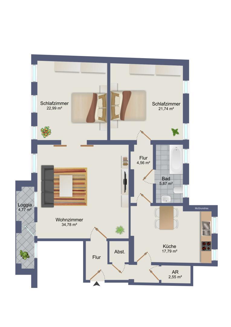 15. Eigentumswohnung 3021 Pressbaum - Plan