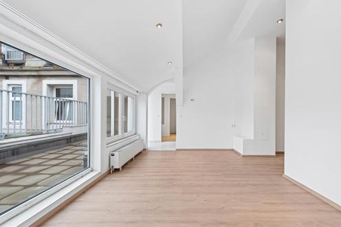 Hoch oben über den Wolken nahe dem Servitenviertel/Clusiusgasse DG mit Terrasse ca. 11m²