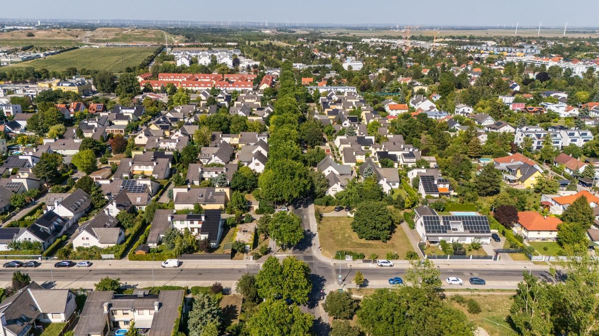 Direkt am Badeteich Hirschstetten