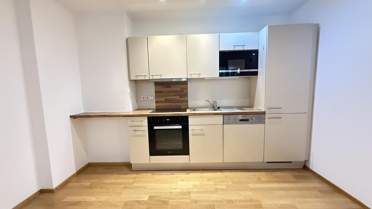 Wohnk�che - Blick zur K�che