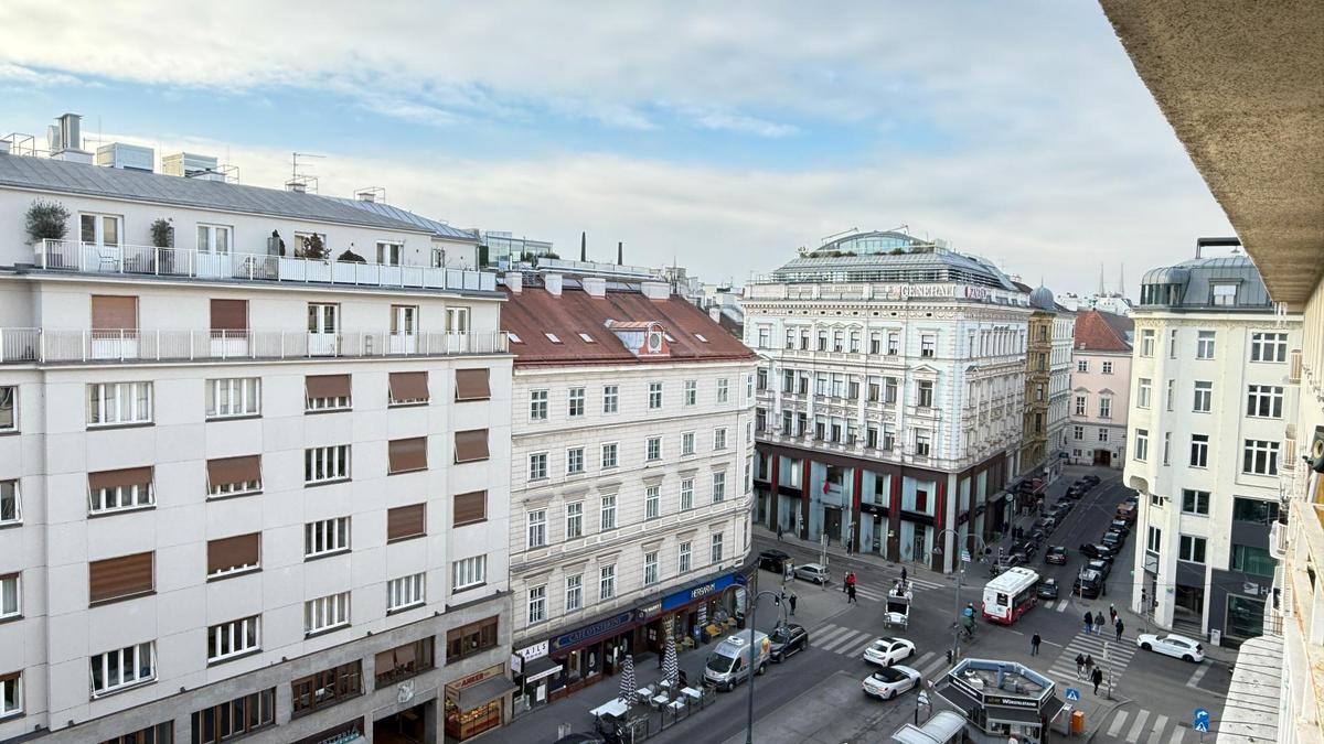 Ausblick Hoher Markt