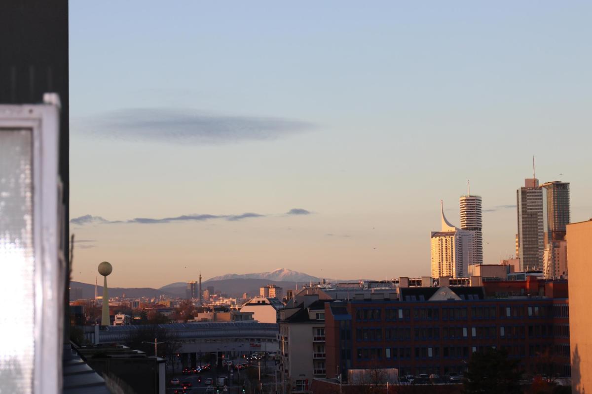 Aussicht bis zum Schneeberg