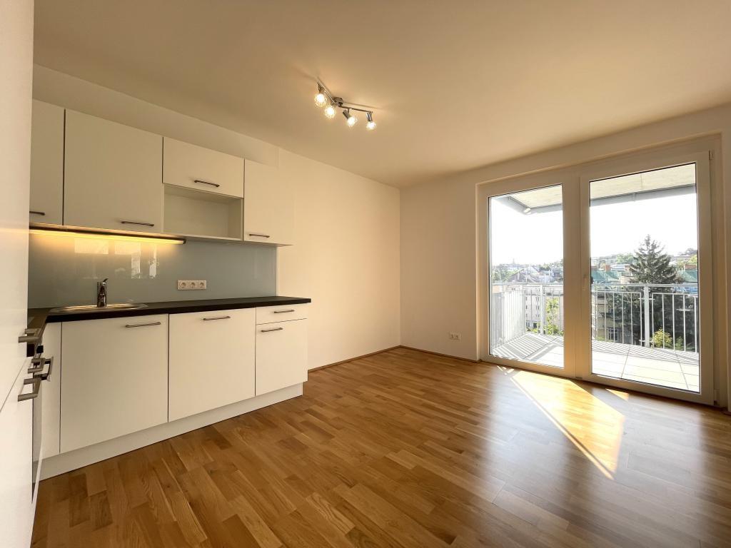 K�che - Blick zur Terrasse