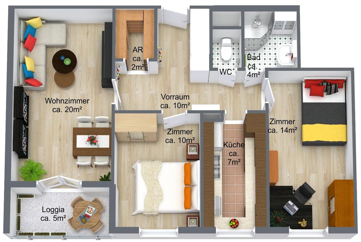 3D Floor Plan