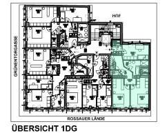 Lage im Haus 1DG