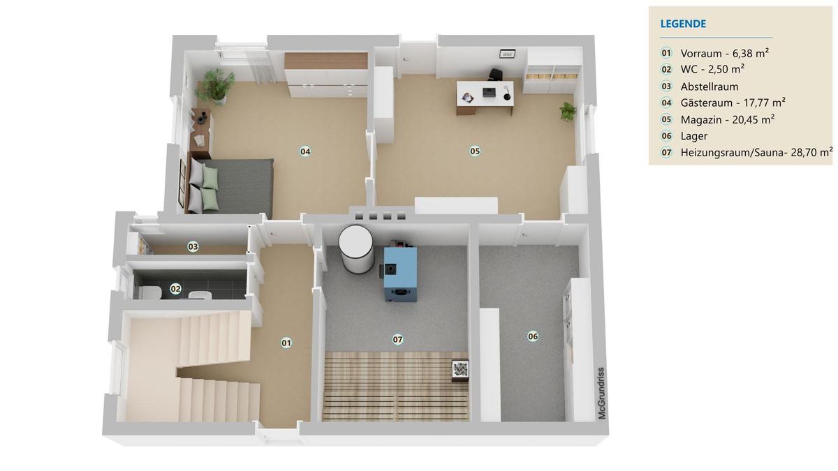 McGrundriss Petzenkirchen_Keller_Plan