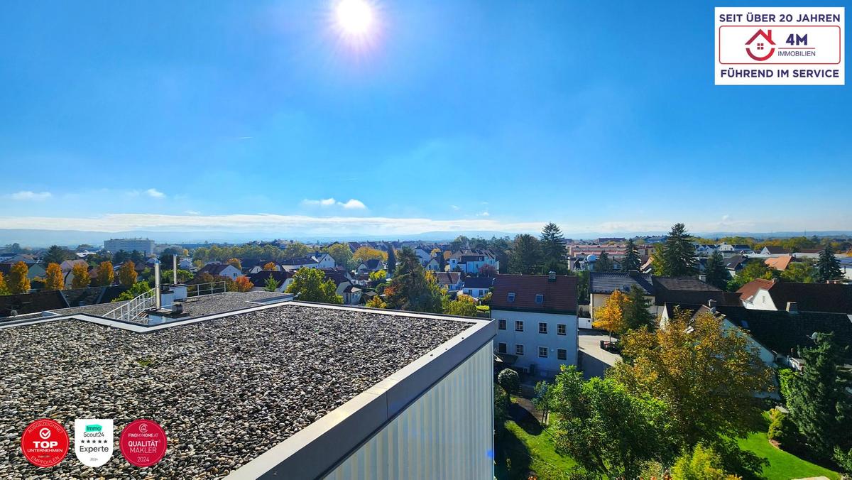 Ausblick aus der Loggia