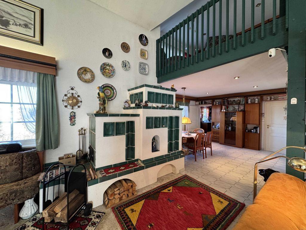 Kachelofen Wohnzimmer